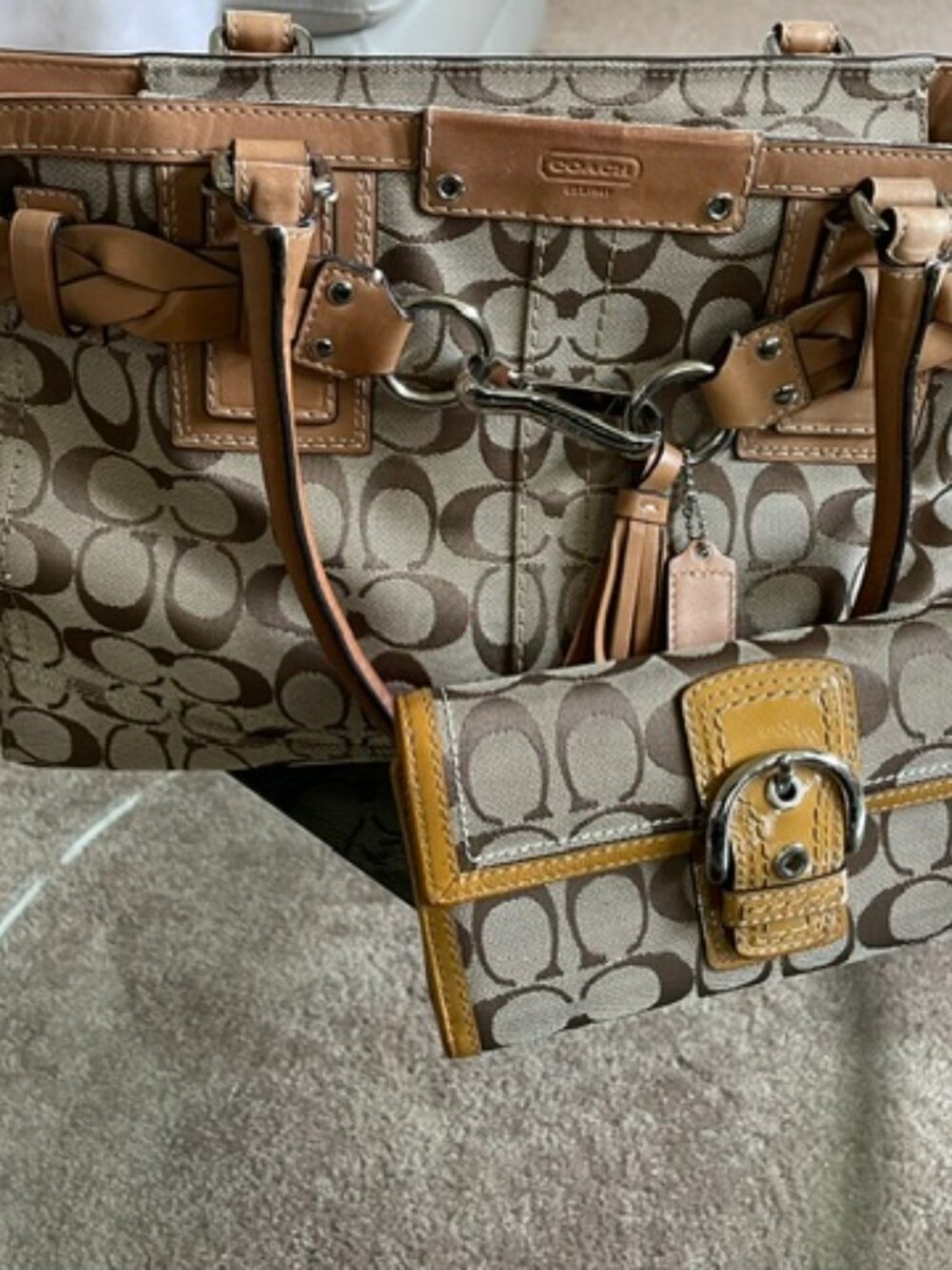 Coach purse and Wallet